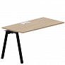 Приставной стол 138х78 см (металлический аутлет)   Arena New ARNPL148