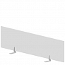 Экран фронтальный для стола bench 158 см (с кронштейнами)   UMSFBE158
