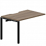 Приставной стол 138х68 см (с эргономичным вырезом)  STNPV147