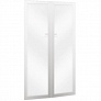 Комплект средних стеклянных дверей в раме  Tess Wood TES284574