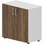 Шкаф низкий закрытый (ручки - алюминий) OMLS762