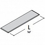 Завершающая верхняя панель для офисного шкафа 48,6 х 46,3 см Iulio 158 754