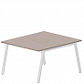 Составной стол на 2 рабочих места 118х136 см (меламиновые аутлеты) ARN2TM127