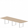 Стол для совещаний 200х100х75 см (толщина столешницы 2,5см) - приставной элемент RYMP2010